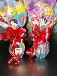 Ovos de páscoa papel da branca de neve.