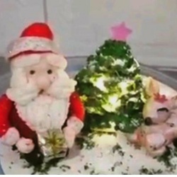 maa do amor com tema papai noel