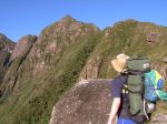 A caminho do alto do Pico Paran...