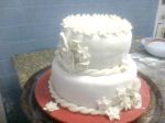 Meu primeiro bolo de casamento