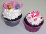 cupcakes para  fazer um mimo lembrana personalizada
