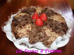 Mousse de Chocolate com Morango