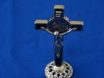 AR2297.Crucifixo de So Bento c/ base 8cm