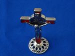 AR2297.Crucifixo de So Bento c/ base 8cm