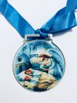 AR2647 MEDALHAO DE BERO ANJO DA GUARDA