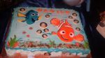 Bolo decorado artstico Nemo