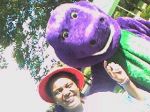 Personagem Barney e Monitora