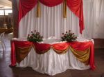 CASAMENTO VERMELHO E DOURADO