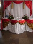 CASAMENTO VERMELHO E DOURADO