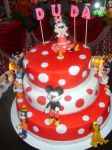 BOLO DECORADO MINNIE