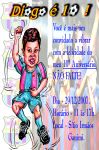 CARICATURAS PARA CONVITES - ANIVERSRIOS