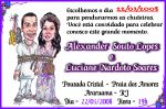 CONVITE DE CASAMENTO - ALEXSANDER E LUCIANE