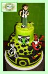 Bolo Ben 10. Personagens DIPONVEIS ALUGUEL.