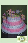 Bolo Jardim tom pastel.