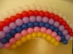 arco iris de bolas
