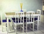 Mesa 6 cadeiras plus Tradio 