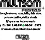 No importa o tamanho do seu evento Multsom Festas vai tornar uma realidade.