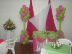 Tencionados, flores e bales