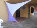 Decorao com tecidos tencionados