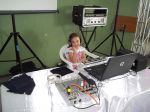 A aniversariante DJ