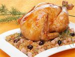 Frango com Farofa
