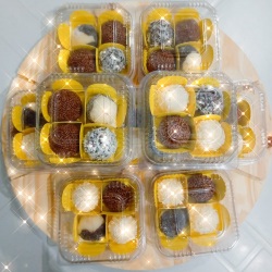 Promoção de Doces Gourmet!
Caixinha com 4 unidades de doces gourmet
Por apenas R$ 8,00!
Delicie-se com nossos doces incríveis e feitos com muito carinho. Perfeito para aquele momento de prazer ou presente especial!
Onde encontrar:
Rua Alzira Rosa de Jesus, 71 loja - Três Pontes - Paciência
Peça agora: 21-975681900