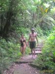 Trilha na Cachoeira