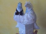 Pombinhos tecido - ref:003P - R$ 85,00