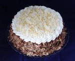 Bolo de chocolate branco