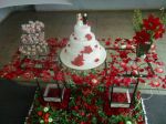 Casamento Branco com Vermelho.