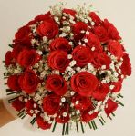 Bouquet Redando Vermelho com Gipson !