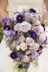 Bouquet Lilas com branco cascata !