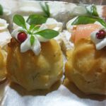 Profiterlis cream cheese