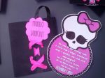 Convite monster High