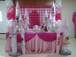 mesa tema princesas