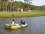 Lago para pesca e lazer