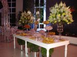 Mesa Buffet - Travessas Tulipas para Arranjos