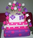 Bolo de 15 anos