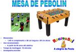 Mesa de pebolim profissional - Informaes Tcnicas