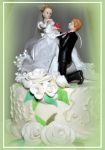 Maquete de casamento