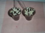 Brigadeiro no copinho com choco power ball