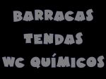 BARRACA PIRMIDE - TENDA E LONO - WC QUMICO