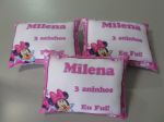 ALMOFADA 20X15 3,50
PERSONALIZAMOS COM NOME TEMA E DATA 
TEMOS TODOS OS TEMAS - PRAZO DE CONFECO 15 DIAS TEIS 
EMBALADO EM CELOFANE
