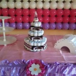 Detalhe bolo de fraldas.