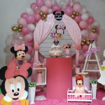 Minie,para chá e aniversário., fazemos do Mickey também