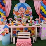 Decora��o Palha�o Plim Plim/ Decora��o Her�i do Cora��o.