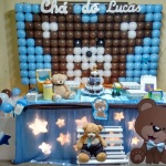 Decora��o de Ursinho
Para ch� de beb� e anivers�rio 
Fazemos com outras cores de bal�es e para meninas tamb�m