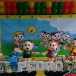 Painel turma da M�nica com tela de bal�es
Fazemos em outras cores