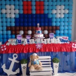 Decora��o Marinheiro para ch� de beb� e anivers�rios
