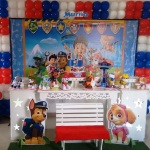 Decora��o Patrulha Canina ,montamos na mesa proven�al r�stica